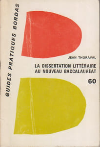 La dissertation française au nouveau baccalauréat.