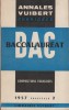 Annales Vuibert corrigées du baccalauréat. Compositions françaises. Fascicule 2.. ANNALES VUIBERT 1958 