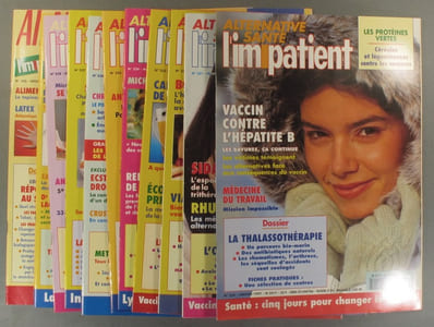 L'impatient - Alternative santé 1997. Année complète. Numéros 230 à 240.