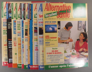 L'impatient - Alternative santé 1998. Année complète. Numéros 241 à 251.