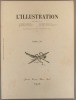 Table alphabétique de la revue L'Illustration. 1935, premier volume. Tome CXC : janvier à avril 1935.. L'ILLUSTRATION TABLE 1935-1 