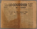 Le Courrier de l'Ouest. Première année - N° 10. Les alliés dépassent l'Aisne et avancent vers la Meuse.. LE COURRIER DE L'OUEST 