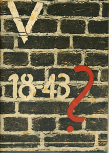 Brochure de propagande nazie comparant la situation de l'Europe en 1918 et en 1943.