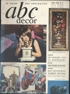 ABC décor N° 8. Antiquités - La Bourgogne - Brocante - Nos églises au pillage - Des tapisseries signées Cocteau - Lorjou le corsaire dans ses meubles…