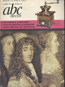 ABC Décor N° 35. Les puces à l’anglaise - Cote Blache de la peinture - 2 siècles de tapisserie - Moulins dans le vent…