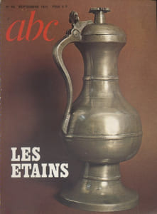 ABC Décor N° 83. Les étains. Numéro entièrement consacré aux étains.