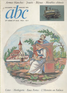 ABC N° 22-23 (Nouvelle série). Armes blanches - Jouets - Bijoux - Meubles chinois…