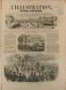 L'Illustration, journal universel N° 428. Fête du 4 mai 1851 (2 gavures) - Un bain russe, caricatures par Stop - Le phare Minot à Boston…. ...