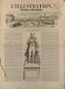 L'Illustration, journal universel N° 433. Statue du mathématicien Poisson à Pithiviers - Fontaine monumentale à Nîmes - Hippodrome du Champ-de-Mars - ...