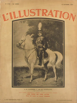 L'Illustration N° 4780. Aménagement routier de la région parisienne - Assassinat du roi Alexandre de Yougoslavie et de Louis Barthou (11 pages) - Le ...