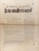 La France illustrée N° 314. Gravures intérieures : Statue de Mgr Landriot - Les expulsés et leurs défenseurs (16 portraits, double-page) -. LA FRANCE ...