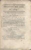 Bulletin des lois N° 164, contenant le texte intégral des lois et décrets du 10 au 25 septembre 1807 instituant le code de commerce applicable en ...