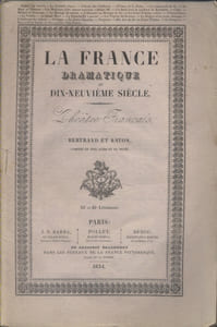 Bertrand et Raton ou l'art de conspirer. Comédie en 5 actes et en prose. Représentée pour la première fois sur le théâtre français le 14 novembre 1833.