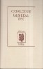 Catalogue général 1990 des éditions Belfond.. BELFOND Editeur 