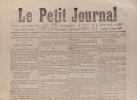 Le Petit journal. Numéro 2101. Article de Thimotée Trimm.. LE PETIT JOURNAL 