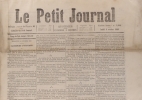 Le Petit journal. Numéro 2104. Article de Thimotée Trimm.. LE PETIT JOURNAL 