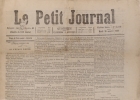 Le Petit journal. Numéro 2119. Articles de Thimotée Trimm - Marc Constantin, économie domestique par le Baron Brisse…. LE PETIT JOURNAL 