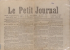 Le Petit journal. Numéro 2125. Articles de Thimotée Trimm - Emile Abraham - Félix Hément, économie domestique par le Baron Brisse…. LE PETIT JOURNAL 