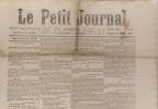 Le Petit journal. Numéro 2173. Articles de Thimotée Trimm, économie domestique par le Baron Brisse… Mort de Louis Desnoyers…. LE PETIT JOURNAL 