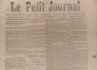 Le Petit journal. Numéro 2201. Articles de Thimotée Trimm, économie domestique par le Baron Brisse…. LE PETIT JOURNAL 