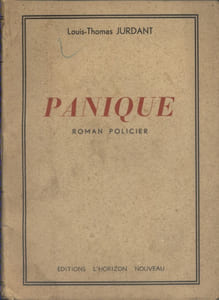 Panique. Roman policier.