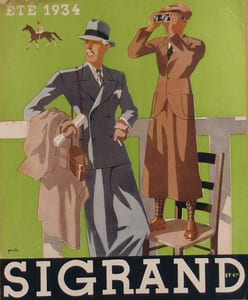 Catalogue de vêtements pour hommes et garçonnets. Eté 1934.