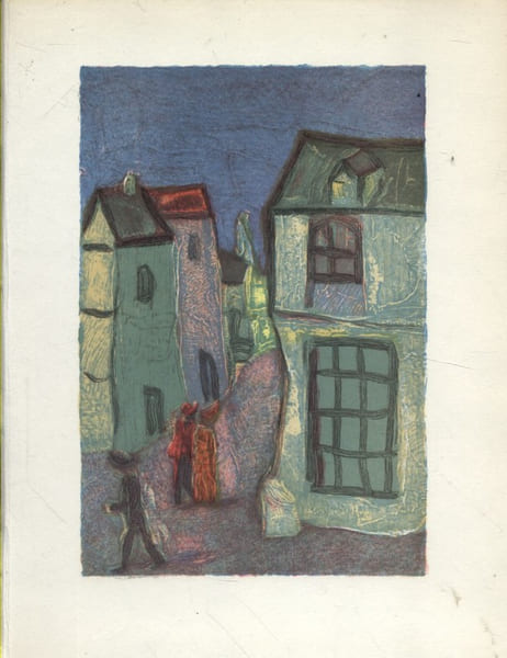 8 illustrations en couleurs illustrant : Les int&eacute;r&ecirc;ts cr&eacute;&eacute;s et Roses d'automne de Jacinto Benavente. Extraites de la collection Prix Nobel.. D'ORCINO ...