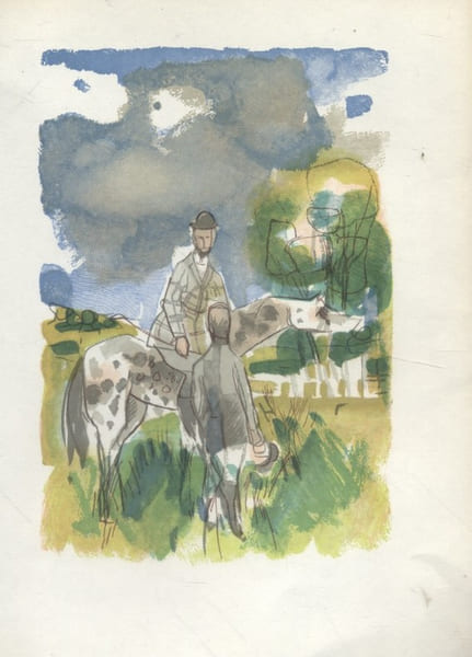 8 illustrations en couleurs illustrant : L'immoraliste de Gide. Extraites de la collection Prix Nobel.. RODDE Michel Illustrations de Michel Rodde. ...