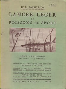 Lancer léger et poissons de sport.