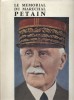 Le mémorial du Maréchal Pétain.. HENRY Pierre 