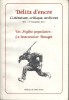 Délits d'encre N° 1. Un mythe populaire : Le braconnier Rouget.. HERROU GONZALES C-J. - CHERBONNIER G. - MAUREL D. 