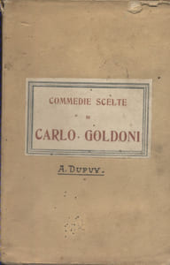 Commedie scelte di Carlo Goldoni.