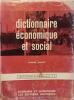 Dictionnaire économique et social. Initiation économique.. SUAVET Thomas 