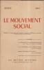 Le mouvement social N° 35. Universités populaires - Vie de Blanqui - Aperçu des fonds de l'Institut.. LE MOUVEMENT SOCIAL 
