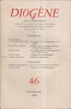 Diogène. Revue trimestrielle. N° 46. Le mariage et la construction de la réalité (P. Berger H. Kellner) - Problèmes de la création artistique, la ...