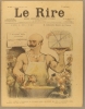 Le Rire N° 370. En couverture - M. Caillaux, ministre des finances, caricature de Léandre.. LE RIRE Couverture illustrée par Léandre.