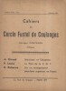 Cahiers du Cercle Fustel de Coulanges. Huitième année. N° 2. Marxisme et éducation. Le plan de la C.G.T. Pour un enseignement populaire en France.. ...
