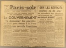 Paris-Soir N° 6134. Grand quotidien d'informations illustrées. Edition de Clermont-Ferrand, différente de celle qui est en ligne sur Gallica.. ...