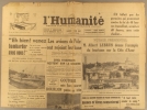 L'Humanité N° 14 051. Organe central du Parti communiste (S.F.I.C.).. L'HUMANITE 