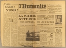 L'Humanité. Nouvelle série N° 93. Organe central du Parti communiste français.. L'HUMANITE 