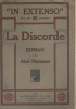 La discorde. Roman.. HERMANT Abel 