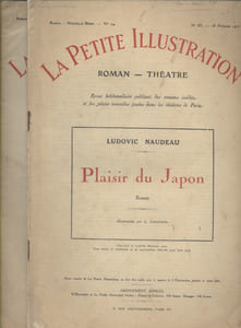 La petite illustration - Roman : Plaisir du Japon. Roman complet en 2 fascicules.