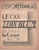 L'espoir français N°377. Le cas Léon Blum devant la Cour de Riom.. L'ESPOIR FRANCAIS 