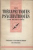 Les thérapeutiques psychiatriques.. BARUK Henri 