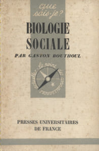 Biologie sociale.