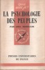 La psychologie des peuples.. MIROGLIO Abel 