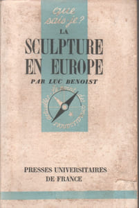 La sculpture en Europe.