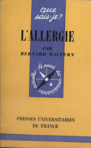 L'allergie.