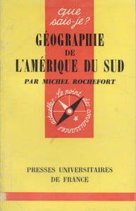 Géographie de l'Amérique du Sud.