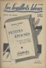 Petites épouses, de Myriam Harry. (Première partie).. LES FEUILLETS BLEUS 